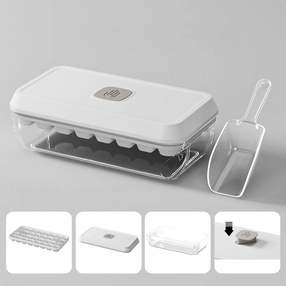 Silicone Ice Cube Tray Standard 15-Cavity product photo Main image
