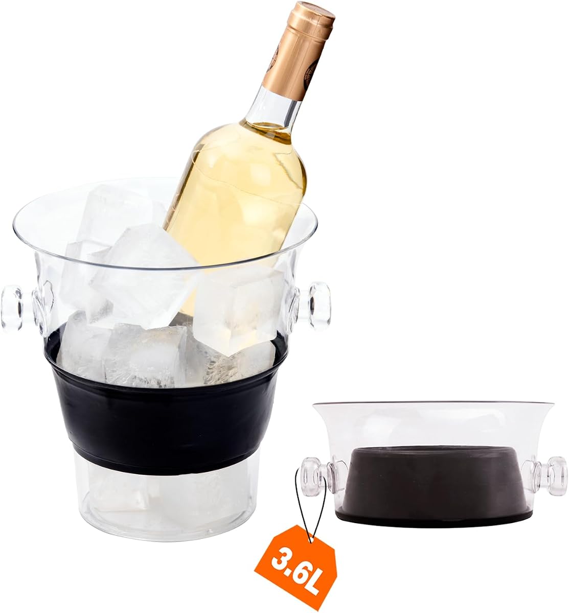 Collapsible Ice Bucket with Carry Handle product photo