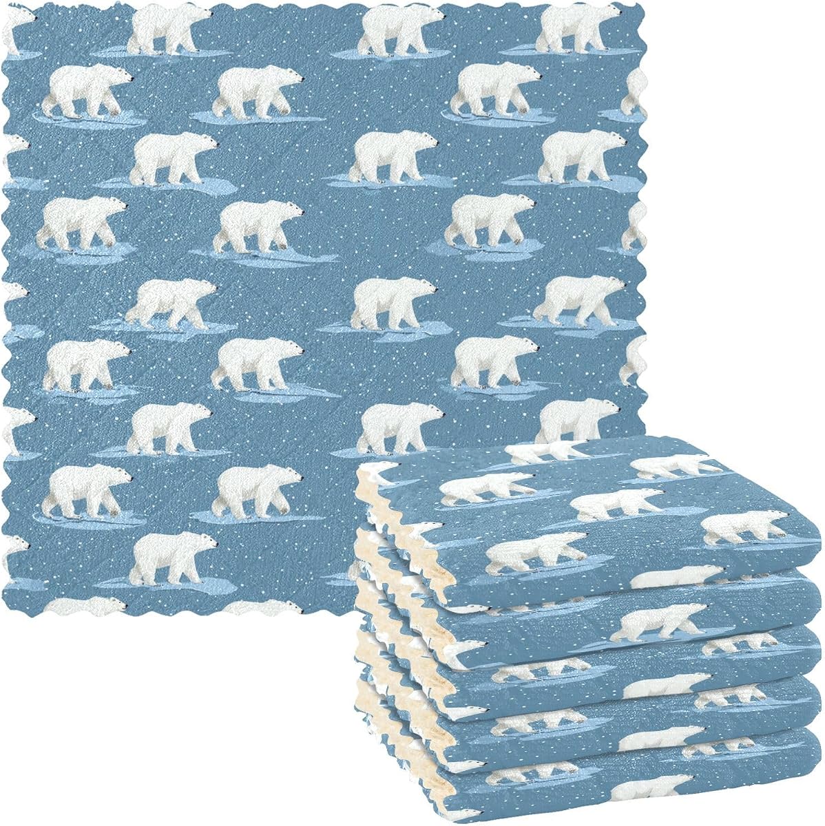 Ice Machine Cleaning Cloth Set 6-Pack product photo Main image