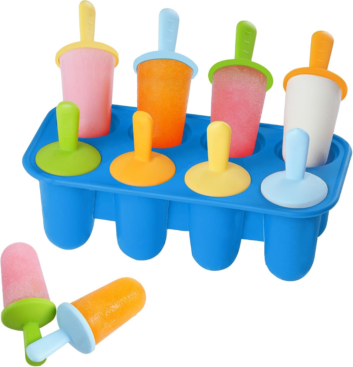 Ice Pop Mold Tray with Reusable Sticks product photo Main image