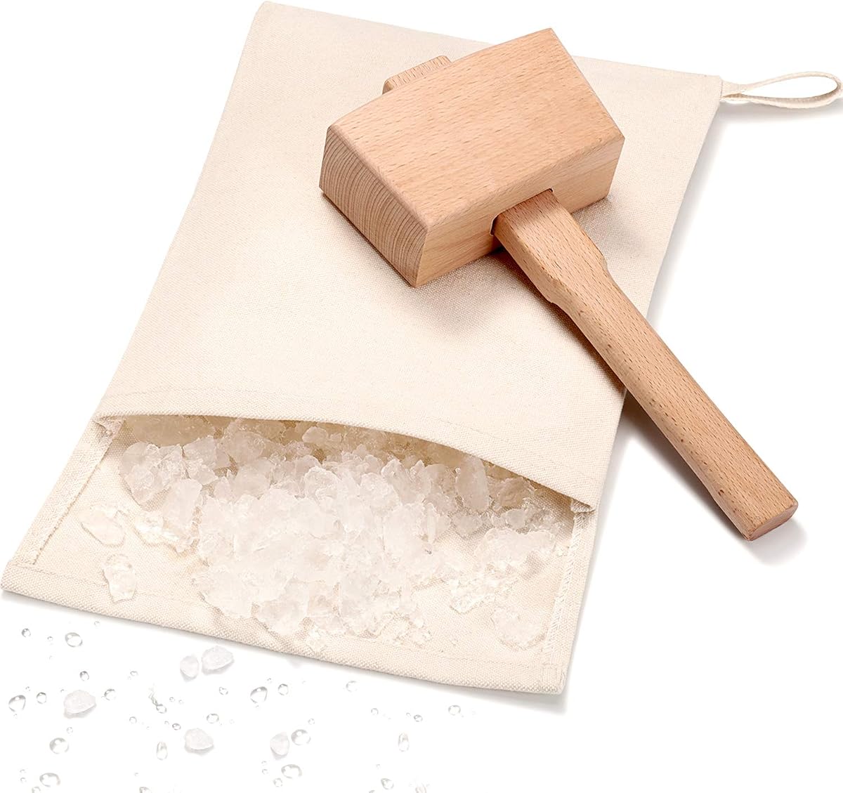 Lewis Bag and Mallet Set Canvas + Wood product photo Main image