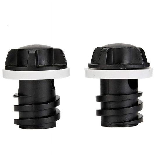 Matte Black Cooler Drain Plug Replacement 2-Pack product photo