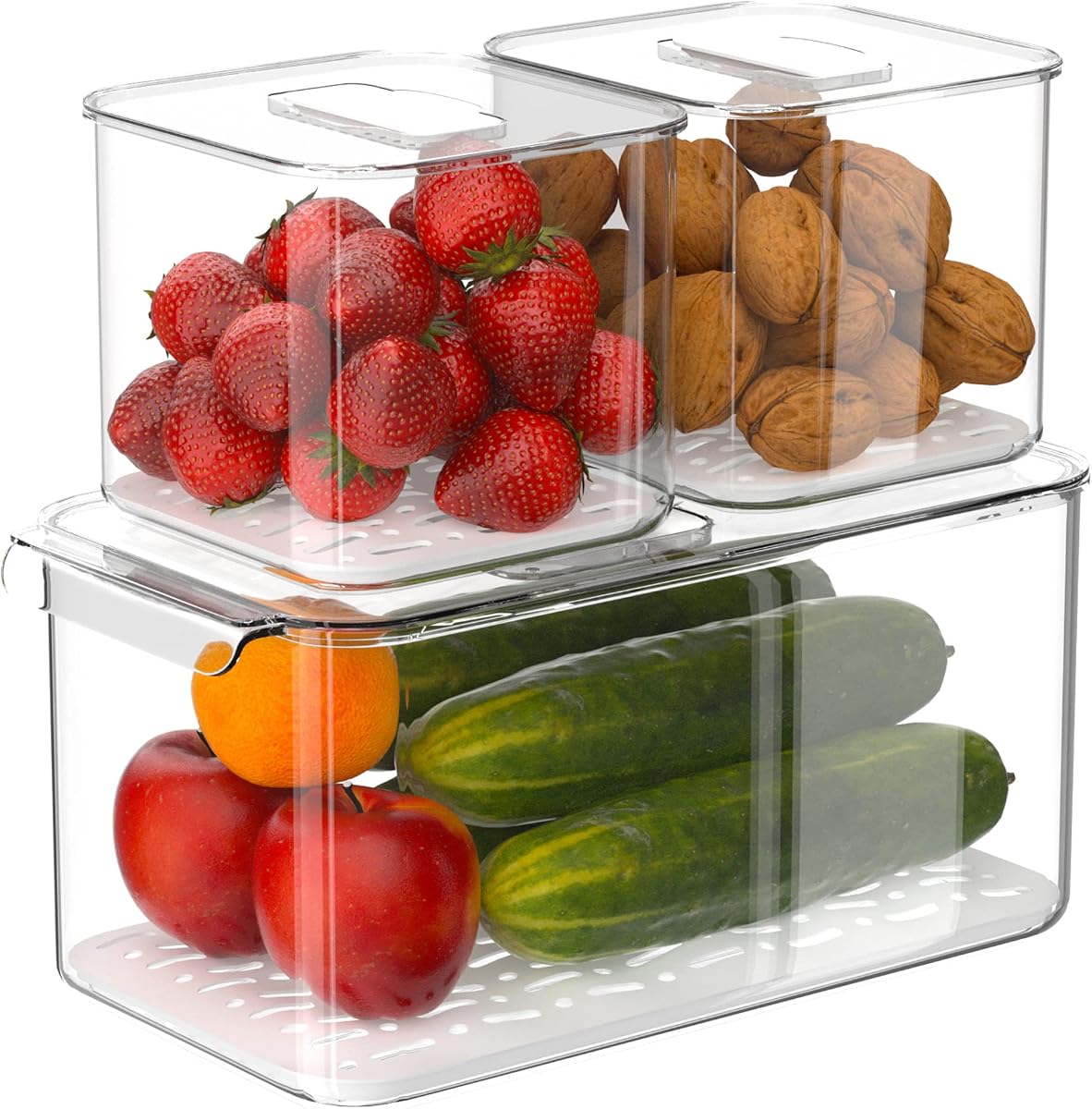 Produce Saver Container with Vent Lid product photo Main image