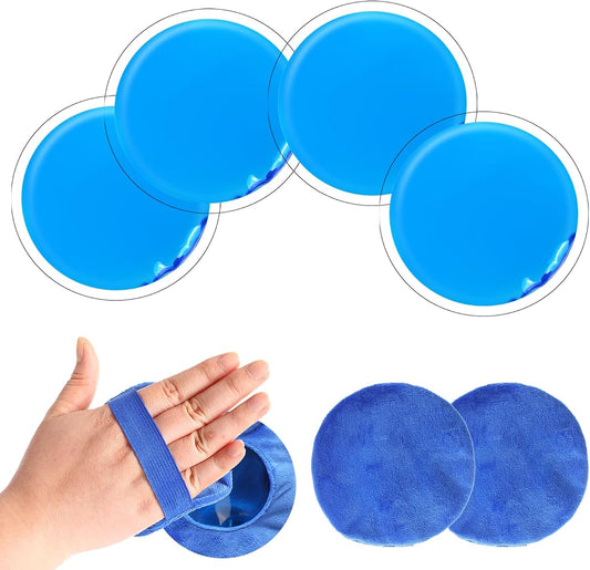 Arctic White Reusable Round Gel Chill Pack 6-Inch 2-Pack product photo