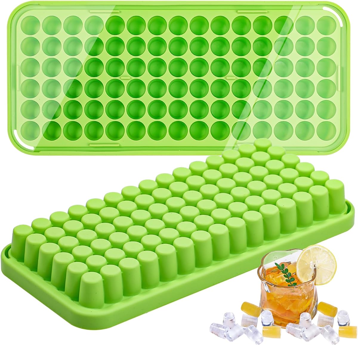 Silicone Crushed-Nugget Ice Tray 32-Cavity product photo