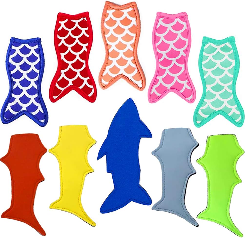 Silicone Freezer Pop Sleeve 10 Pack product photo