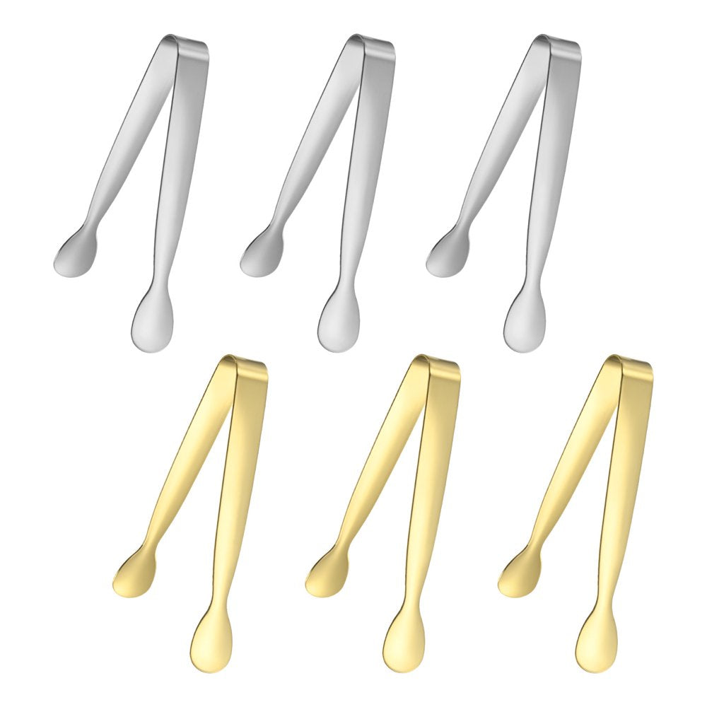 Gold-Tone Ice Tongs 7-Inch product photo Main image