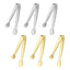 Gold-Tone Ice Tongs 7-Inch product photo
