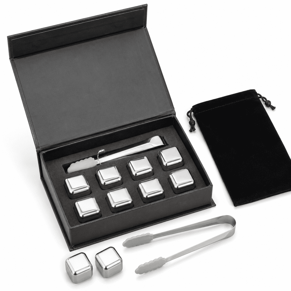Reusable Stainless Steel Chilling Cubes product photo Main image