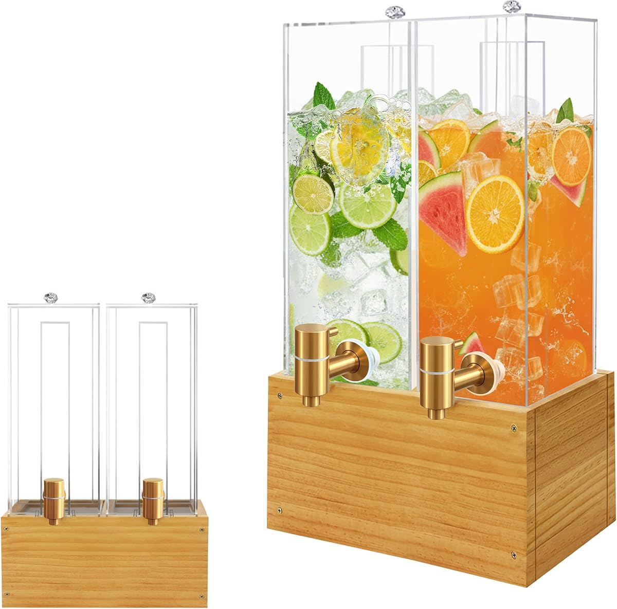 Tabletop Beverage Dispenser with Ice Core product photo Main image